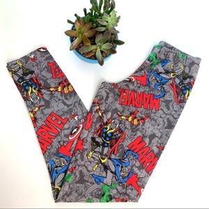 Marvel Heroes Comic Book Superhero Leggings